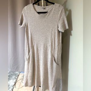 COS Grey Jersey Dress Size S- good condition
